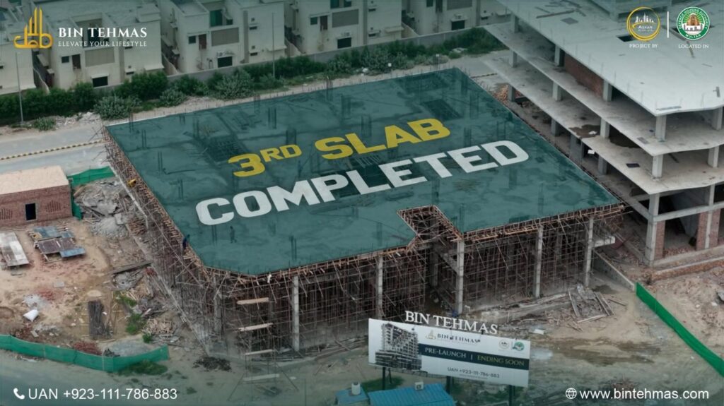 Bin Tehmas Reaches Another Milestone 3rd Slab Concrete Pouring Completed 1